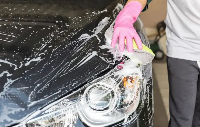 Polish & wax at Lustre Auto Care